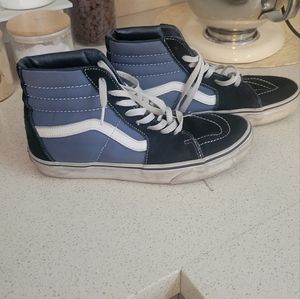 Vans blue hightop